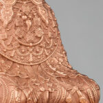 Buddha Stones Shakyamuni Figurine Compassion Handmade Copper Statue Decoration Decorations BS 9