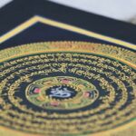 Buddha Stones Tibetan Handmade Thangka Painting Spiritual Blessing Blind Box Random Color Pattern Tibetan Thangka BS 8