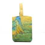 Buddha Stones Landscape Painting Canvas Handbag Handbags BS 3