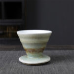 Buddha Stones Vintage Design Ceramic Coffee Mug Tea Espresso Coffee Cup 150ml Coffee Mug BS Azure 9cm*9cm*8cm*150ml