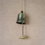 Buddha Stones Feng Shui Buddha Koi Fish Dragon Elephant Wind Chime Bell Luck Wall Hanging Decoration Decorations BS 16