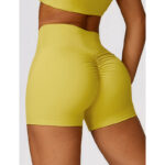 Buddha Stones Gym Sports Yoga Backless Bra Crop Tank Top Breathable Shorts 2-Piece Outfit BS 43