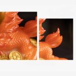 Buddha Stones Color Changing Small Kirin Resin Tea Pet Home Figurine Decoration Decorations BS 9