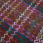 Buddha Stones Tibetan Shawl Colorful Wavy Line Tassels Winter Cozy Travel Scarf Wrap Tibetan Shawl BS 21
