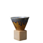 Buddha Stones Vintage Gradient Ceramic Coffee Mug Tea Latte Espresso Coffee Cup With Base 200ml Coffee Mug BS 7