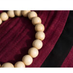 Buddha Stones Natural Abelia Biflora Wood Blessing Wrist Mala Wrist Mala BS 10