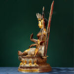 Buddha Stones Bodhisattva Green Tara Hope Copper Statue Decoration Decorations BS 5