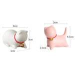 Buddha Stones Mini Small Cute Cat Tea Pet Ceramic Home Desk Figurine Decoration Decorations BS 26