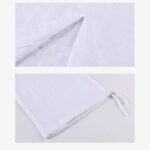 Buddha Stones 2Pcs Half Sleeve Shirt Top Pants Meditation Zen Tai Chi Linen Clothing Women's Set Women's Meditation Cloth BS 11