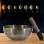 Lunar Rainbow Full Moon Singing Bowl Handcrafted for Healing and Meditation Positive Energy Sound Bowl Set Singing Bowl buddhastoneshop 2