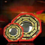 Buddha Stones Feng Shui Bagua Map Balance Living Room Energy Map Mirror Bagua Map BS 3