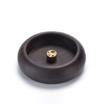 Buddha Stones Mini Ebony Wood Rosewood Meditation Healing Stick Incense Burner Decoration Incense Burner BS 4