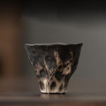 Buddha Stones Lotus Flower Shape Zen Ceramic Teacup Kung Fu Tea Cup 50ml Cup BS 1