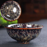 Buddha Stones Colorful Ceramic Teacup Home Office Tea Cups Cup BS Sienna