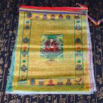 Buddha Stones Tibetan 5 Colors Windhorse Buddha Tara Scriptures Healing Auspicious Outdoor Prayer Flag TIBETAN PRAYER FLAGS buddhastoneshop 1