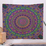 Bohemian Mandala Pattern Tapestry Wall Hanging Wall Art Focus Creativity Home Living Room Decor (Extra 30% Off | USE CODE: FS30) Tapestry BS 8