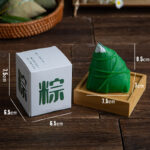 Buddha Stones Dragon Boat Festival Zongzi Pattern Scented Candle Gift For Family Friends Candles BS 11