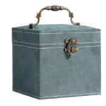 Buddha Stones Jewelry Box Organizer Three-Layer Jewelry Storage Box Flannel Gift Box Jewelry Box BS 7