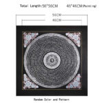 Buddha Stones Tibetan Handmade Thangka Painting Spiritual Blessing Blind Box Random Color Pattern Tibetan Thangka BS 14