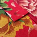 Buddha Stones Ethnic Style Northeast Red Flower Peony Print Cotton Linen Lace Up Jacket 11