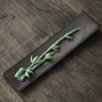 Lotus Peony Rose Flower Ceramic Spiritual Incense Burner (Extra 30% Off | USE CODE: FS30) Incense Burner BS Green Bamboo