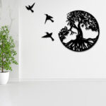 Buddha Stones Tree of Life Birds Creation Wall Art Wall Art BS 2