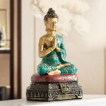 Buddha Stones Buddha Compassion Resin Statue Decoration Decorations BS 2