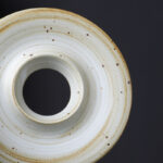 Buddha Stones Planet Design Ceramic Coffee Mug Rough Pottery Tea Coffee Cup With Saucer Coffee Mug BS 4