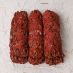 Buddha Stones Dragon's Blood Sage Smudge Stick for Home Negative Energy Cleansing Incense Healing Meditation Rituals Incense BS 6 Stick (10.1cm/Stick