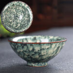 Buddha Stones Colorful Ceramic Teacup Home Office Tea Cups Cup BS Gainsboro