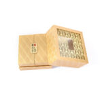 Buddha Stones Retro Jewelry Storage Feather Pattern Box Gift Box Decorations BS 19