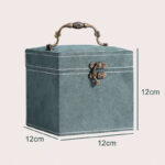 Buddha Stones Jewelry Box Organizer Three-Layer Jewelry Storage Box Flannel Gift Box Jewelry Box BS 11