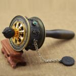Buddha Stones Tibetan Lucky Prayer Wheel Decoration Decoration BS 2