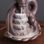 Buddha Stones Dragon Pattern Success Ceramic Incense Burner Decoration Incense Burner BS 3