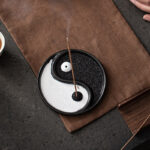 Buddha Stones Yin Yang Zen Balance Incense Holder Incense Burner BS 5