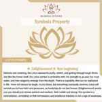 Buddha Stones Lotus Flower Eight Auspicious Symbols Meditation Enlightenment Colorful Tassels Wall Art Wall Art BS 25