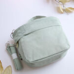 Buddha Stones Suzhou Embroidery Lotus Epiphyllum Magnolia Cotton Linen Tote Crossbody Bag Shoulder Bag Handbag Crossbody Bag BS 3