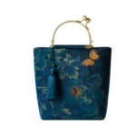 Buddha Stones Leaves Butterfly Metal Chain Crossbody Bag Shoulder Bag Handbag Handbags BS 10
