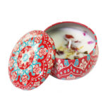 Buddha Stones White Tea Ginger Flower Lavender Gardenia Scented Soy Wax Candle Gift For Family Friends Candle BS Geraniums