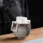 Buddha Stones Sunflower Kiln Change Ceramic Coffee Mug Tea Latte Espresso Coffee Cup 250ml Coffee Mug BS 9