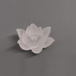 Buddha Stones Mini Lotus Liuli Crystal Healing Meditation Stick Incense Burner Decorations BS 14
