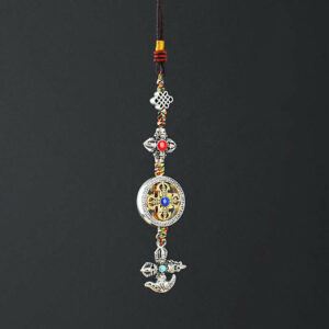 Buddha Stones Tibet Vajra Spiritual Power Car Hanging Decoration Car Hanging Decoration BS Vajra (Enlightenment ♥ Spiritual Power)