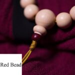 Buddha Stones Natural Abelia Biflora Wood Blessing Wrist Mala Wrist Mala BS 7