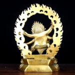 Buddha Stones Tibet Mahakala Bodhisattva Figurine Compassion Copper Statue Decoration Decorations BS 2