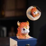 Buddha Stones Color Changing Small Kirin Resin Tea Pet Home Figurine Decoration Decorations BS 12