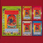 Buddha Stones Tibetan 10 Colors Windhorse Buddha Healing Auspicious Outdoor Mulberry Silk Prayer Flag TIBETAN PRAYER FLAGS buddhastoneshop 14