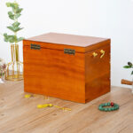 Buddha Stones Retro Solid Wood Jewelry Box Four-Layer Wooden Jewelry Storage Box Jewelry Box BS 14