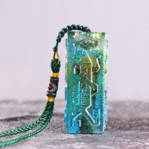 Buddha Stones Feng Shui Handmade Liuli Crystal Art Piece Home Office Decoration Decorations BS main