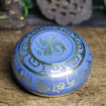 Buddha Stones Tibetan Sound Bowl Handcrafted for Relaxation Meditation Prayer Singing Bowl Set Singing Bowl BS 7