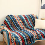 Buddha Stones Geometric Warm Soft Bed Throw Blanket Blanket BS 3